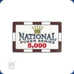 Paulson National Poker Serie - Plaque 5000