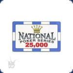 Paulson National Poker Serie - Plaque 25000