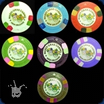 Mardi Gras Casino NCV - Sample Set (7 chips)