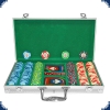 Paulson National Poker Series - Set 300 Chips (Aluminiumkoffer)