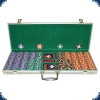 Paulson Tophat & Cane - Set 500 chips (aluminium case)