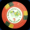 Mardi Gras Casino Denom - $5 Chip