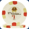 Paulson Pharaoh's Club Denom - $1 Chip