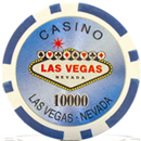 Las Vegas Clay Laser Chips (15g)