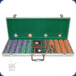 Paulson Tophat & Cane - Set 500 chips (Aluminiumkoffer)