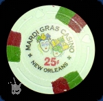 Mardi Gras Casino Denom - 25ct Chip