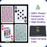 Copag Poker Size - 2 Decks Grn/Burgund (Jumbo Index)