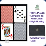 Copag Poker Size Export - 2 Decks Blue/Red (Jumbo Index)