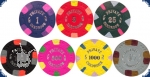 Paulson Private Cardroom Denom - Sample Set (7 Chips)