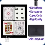 KEM Pantheon Poker Size - 2 Deck Set (Regular Index)