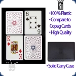 KEM Pantheon Poker Size - Set of two decks (Jumbo Index)