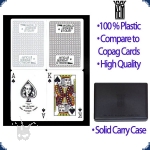 KEM WPT Poker Size - Set of two decks (Regular Index)