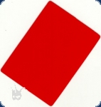 Cut Card red - Bridge Size