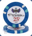 New Pharaoh's Club Denom (Big Inlay) - 25ct Chip