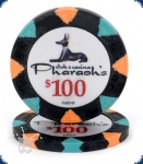 Pharaoh's Club Denom neu (Big Inlay) - $100 Chip