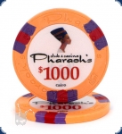 New Pharaoh's Club Denom (Big Inlay) - $1000 Chip