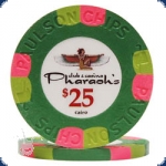 Paulson Pharaoh's Club Denom - $25 Chip