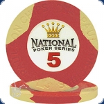 National Poker Series 5 Chip