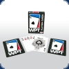 WPT Poker Size Cards - Black Back (Regular Index)