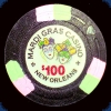 Mardi Gras Casino Denom - $100 Chip