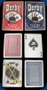 Derby Poker Size Cards - Single Deck Blue (Regular Index)