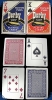 Derby Poker Size Cards - Single Deck Rot (Jumbo Index)