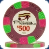 Paulson Pharaoh's Club Denom - $500 Chip