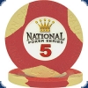 National Poker Series 5 Chip