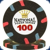 National Poker Series 100 Chip