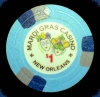Mardi Gras Casino Denom - $1 Chip